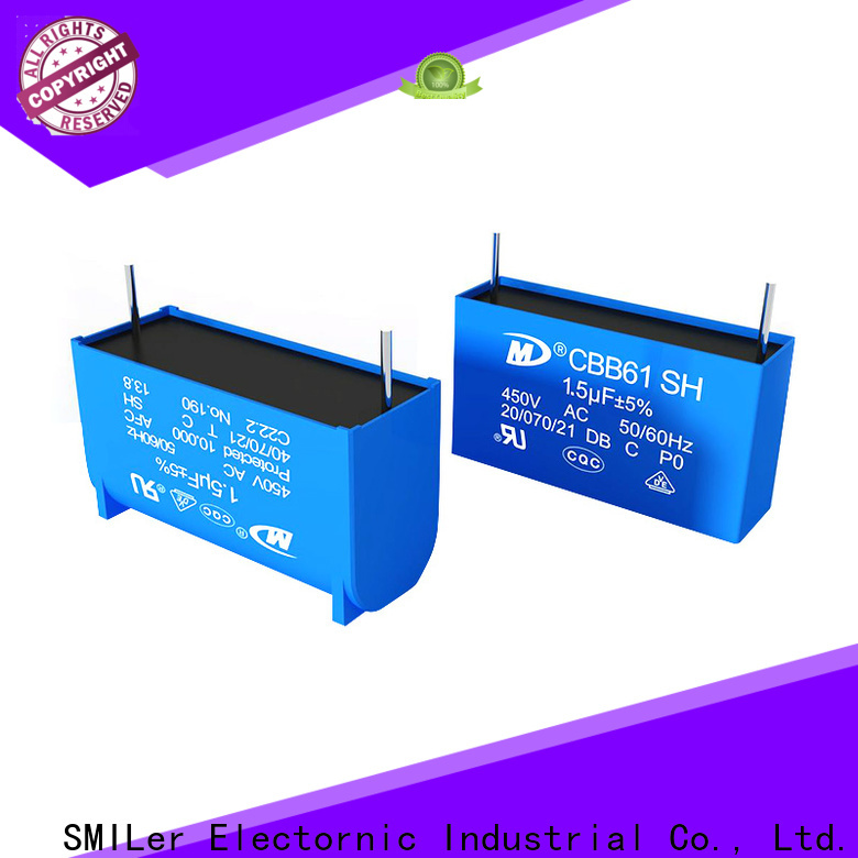 SMiLer High-quality disk capacitor factory for motor